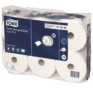 Tork smart one Nagy tekercses toalettpapír fali adagolóba Tork